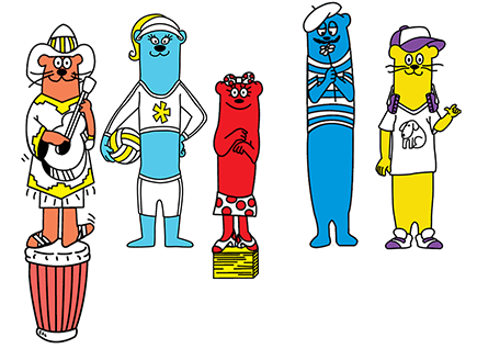 Otter Pops Family