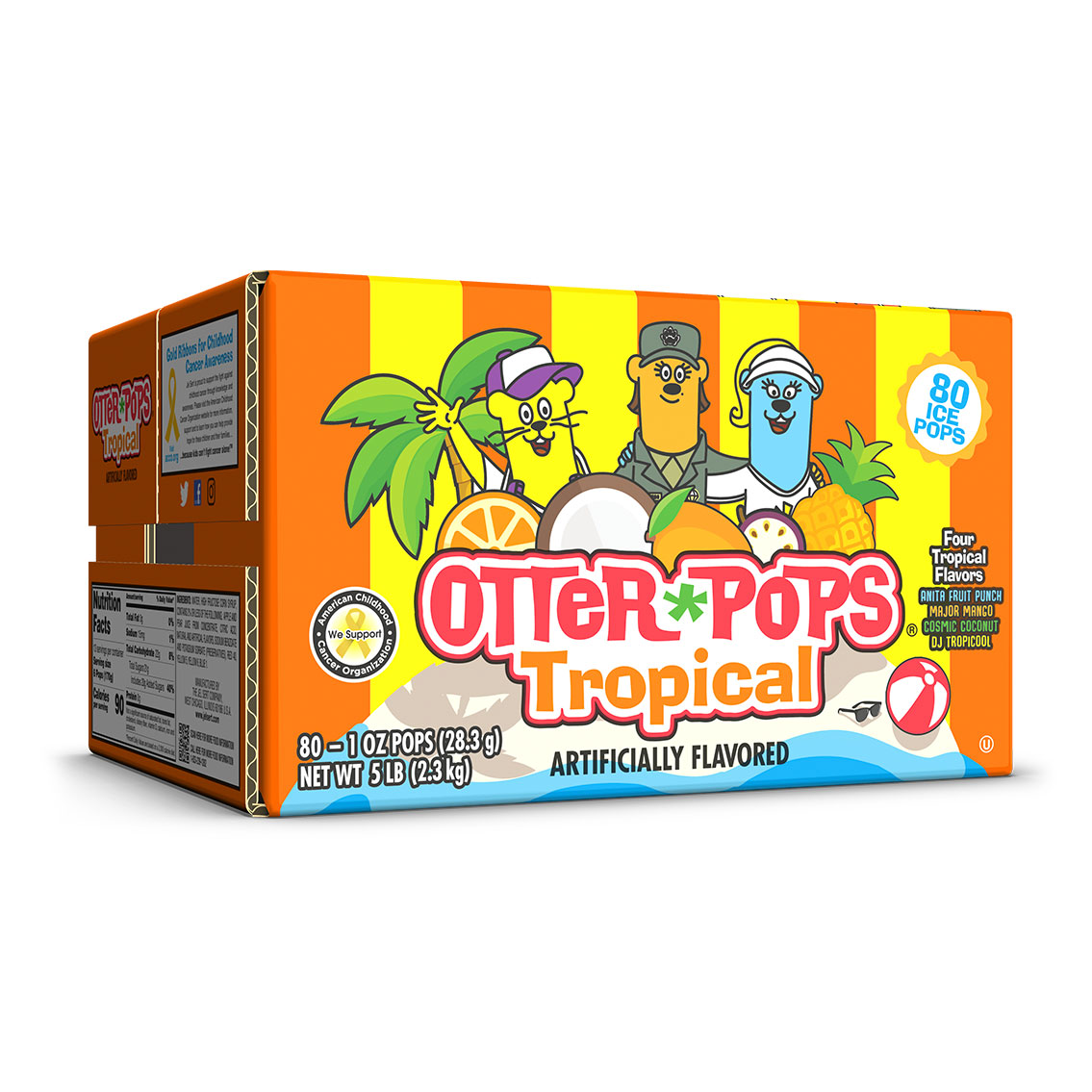 80 ct/1 oz – Tropical Ice Pops