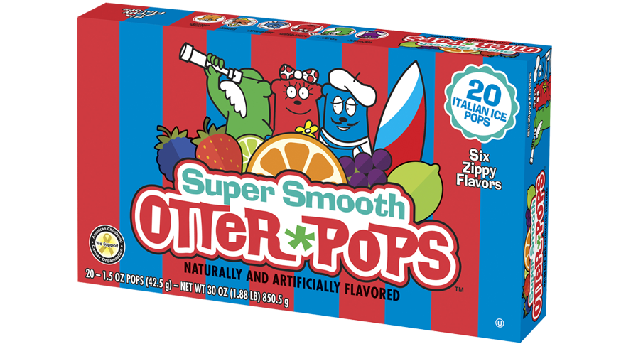20 ct/1.5 oz – Super Smooth Sorbet Pops